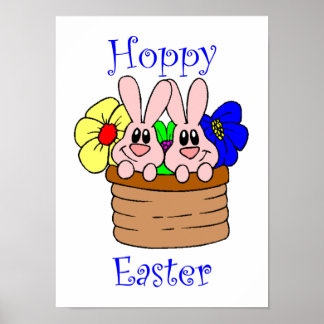 Hoppy Easter Poster