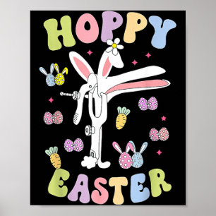 Hoppy Easter Speculum OBGYN OB Tech Nurse Midwife Poster