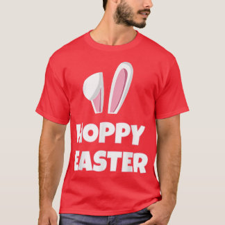 Hoppy Easter With Bunny Ears T-Shirt