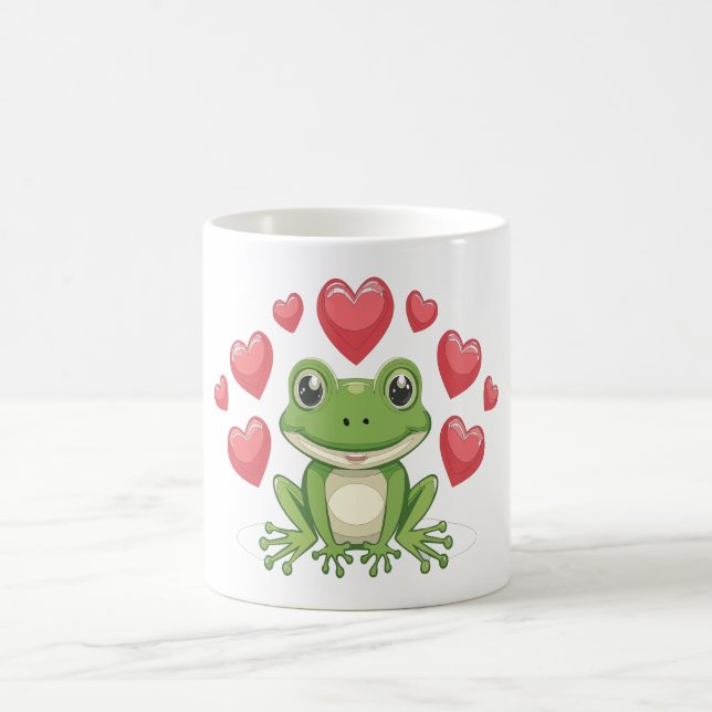 hoppy frog coffee mug (Center)