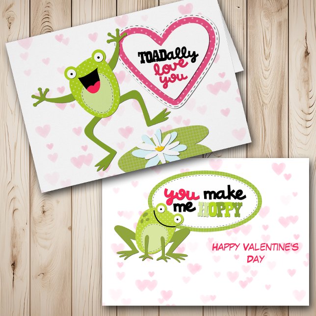 Hoppy Frog TOADally Love You Valentine (Creator Uploaded)