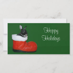Hoppy Holidays Holiday Card