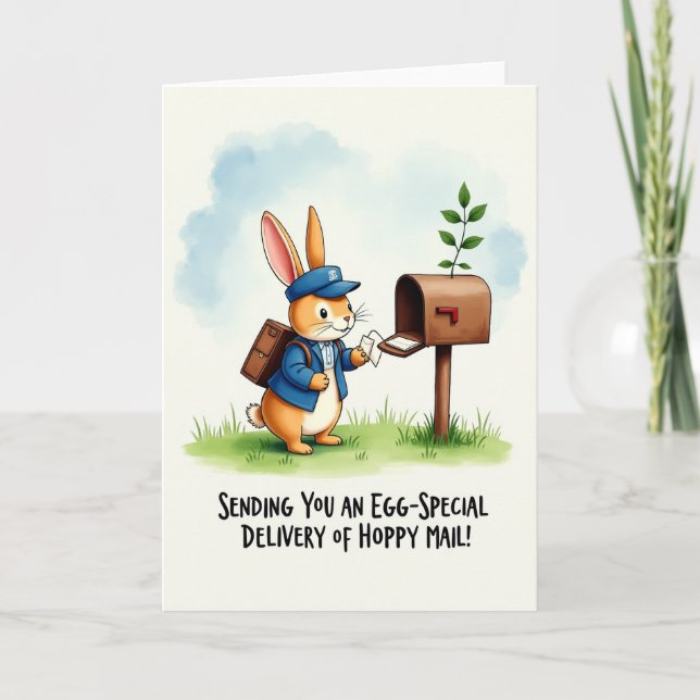 Hoppy Mail Delivery Card (Front)