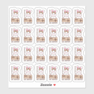 Hoppy Mail Has Arrived Sticker Sheet