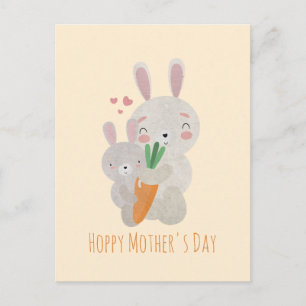 Hoppy Mother's Day Postcard