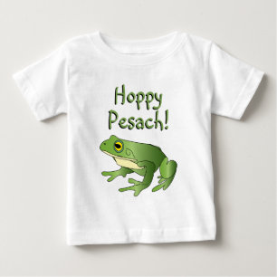 Hoppy Pesach! - Single Frog - Baby T-shirt