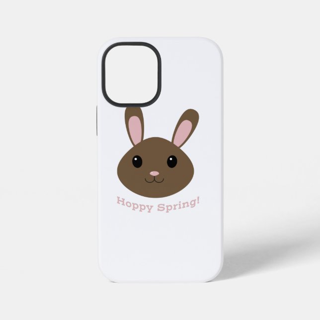 Hoppy Spring Bunny iPhone Case (Back)