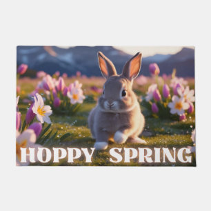 Hoppy Spring  Doormat