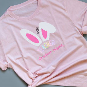 Hoppy Teacher Personalized Tee