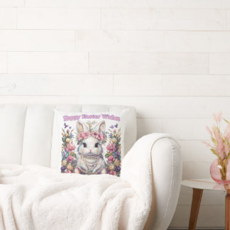 Hoppy  throw pillow