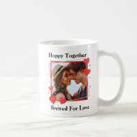 Hoppy Together Brewed For Love Couple Photo 