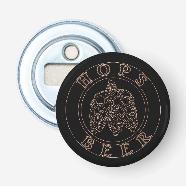 Hops Beer  Bottle Opener (Front)