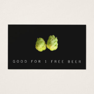 Hops Beer Brewery Ticket