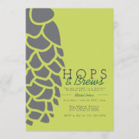Hops & Brews | Brewery Party Invite