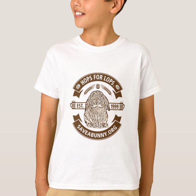 Hops for Lops T-Shirt (Front)
