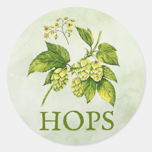 Hops Herbs Sticker (Front)