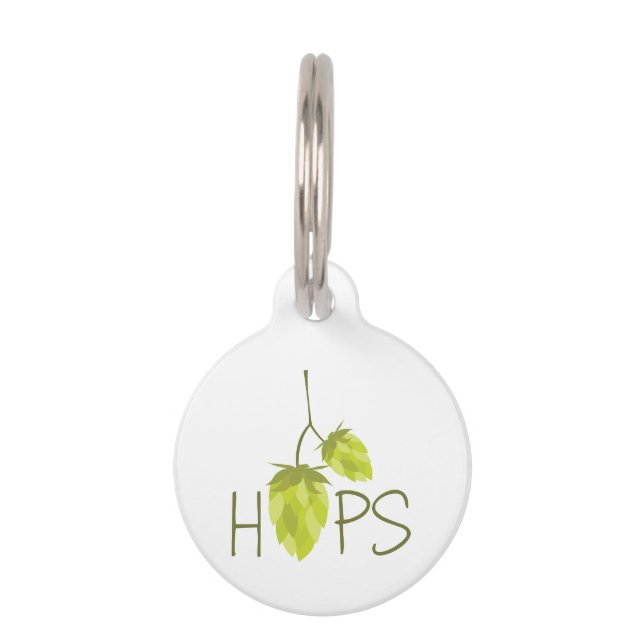 Hops Pet Tag (Front)