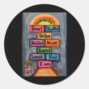 Hopscotch Inspiration Game Sticker