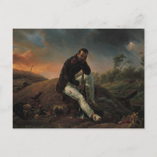 Horace Vernet, The Soldier on the Field of Battle Postcard