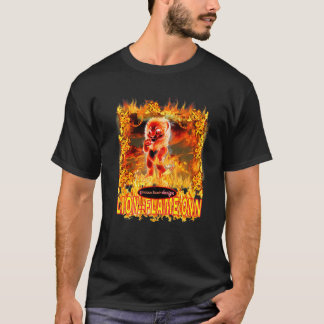 HoraceBeachDesigns horacebeachskn Lion Flame Onn T-Shirt