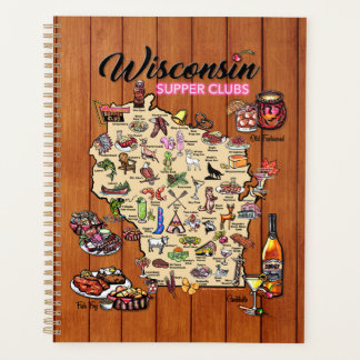 Horaire du jour - Carte du club de souper du Wisco