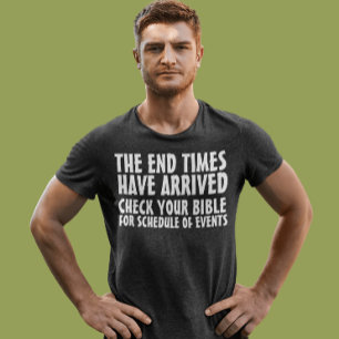 HORAIRES FINAUX ARRIVÉS T-SHIRTS CHRÉTIENS