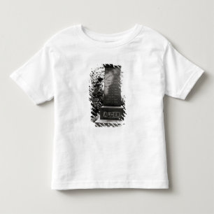 Horatio Alger's grave in Natick, Massachusetts Toddler T-shirt