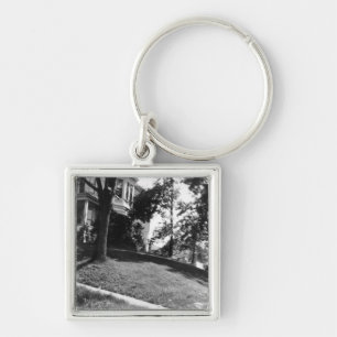Horatio Alger's house in Natick, Massachusetts Keychain