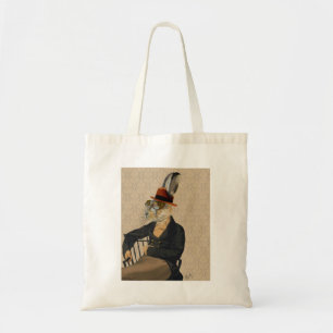 Horatio Hare on Chair Tote Bag