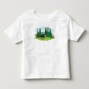 Horatio the Hedgehog- Hiking Toddler T-shirt