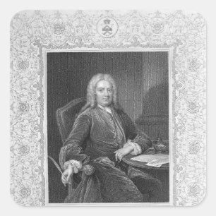 Horatio Walpole Square Sticker