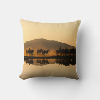 Hores  throw pillow