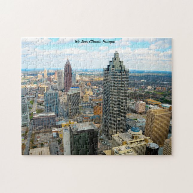Horizon Atlanta Georgia. Jigsaw Puzzle (Horizontal)