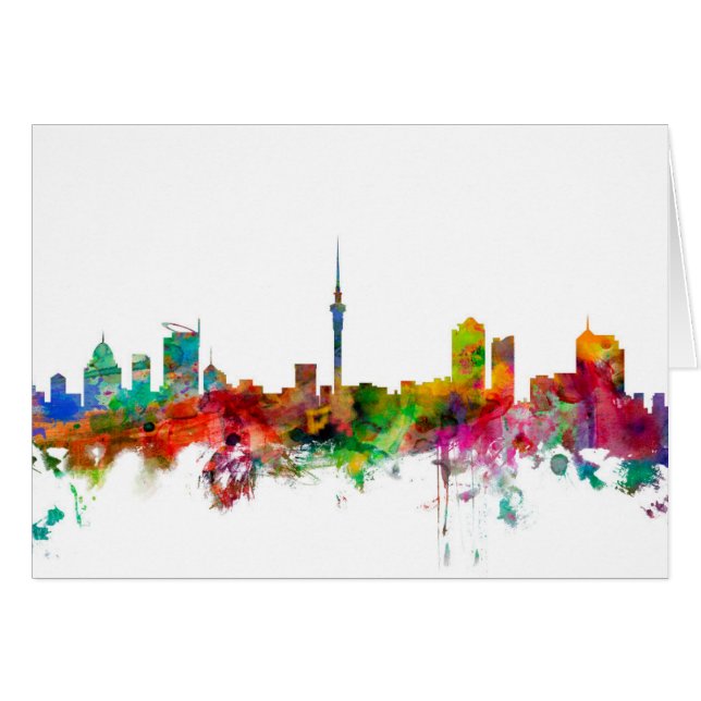 Horizon d'Auckland Nouvelle Zélande (Devant horizontal)