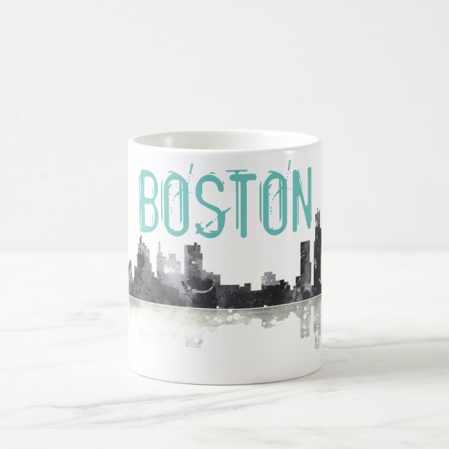 HORIZON de BOSTON LE MASSACHUSETTS - tasse potable (Centre)