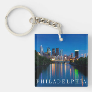 Horizon de Philadelphie au porte - clé de souveni