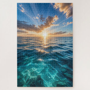 Horizon Doré Puzzle Océan