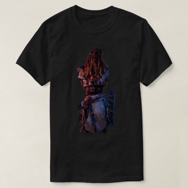 Horizon forbidden west , aesthetic picture of Aloy T-Shirt (Design Front)