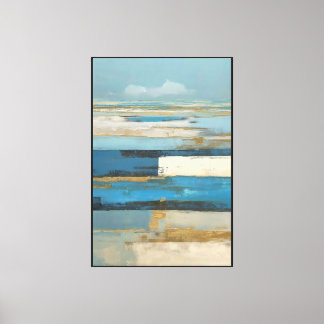 Horizon in Quiet Layers Canvas Print