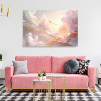 Horizon of Dawn Fragment Canvas Print