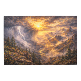 Horizon radiant : Orage électrique sur la Montagne