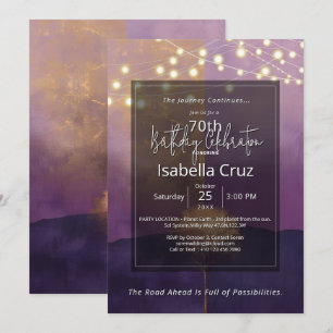 Horizon Within   Minimal Design Invitation