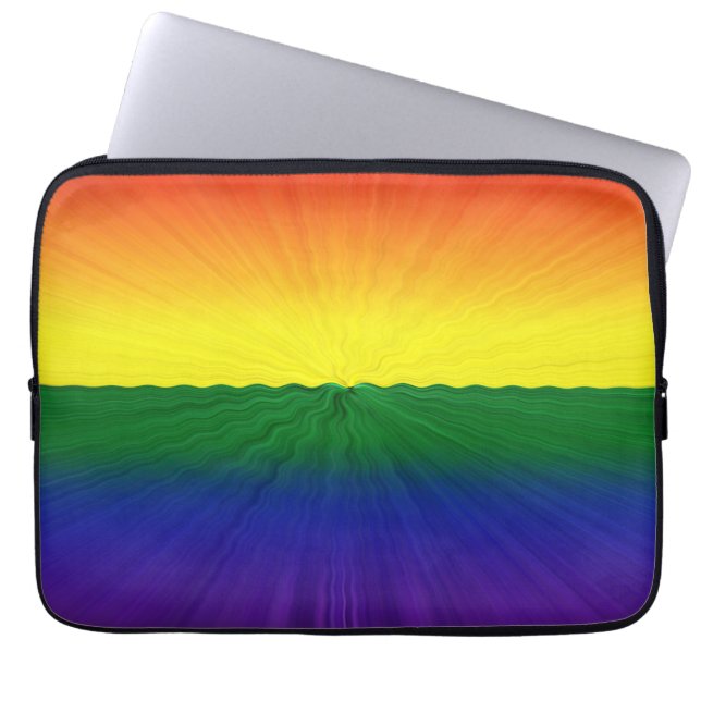 Horizons   laptop sleeve (Front)