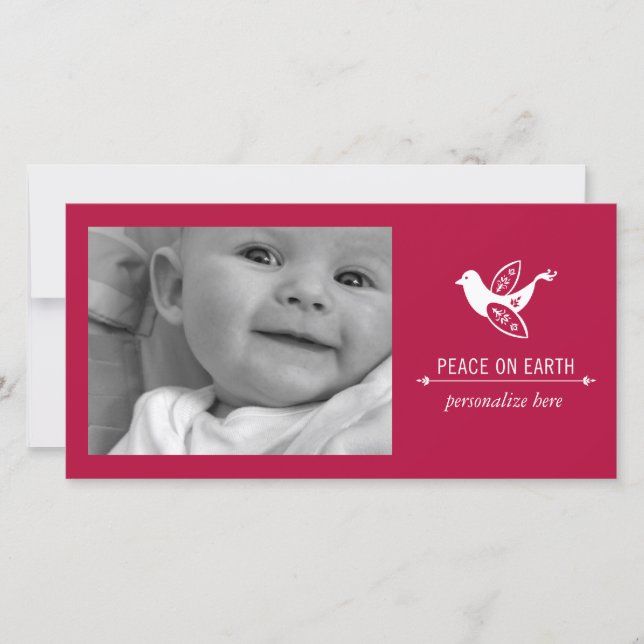 Horizontal 1-photo card (Front)