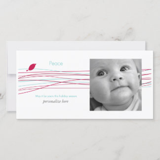 Horizontal 1-photo card