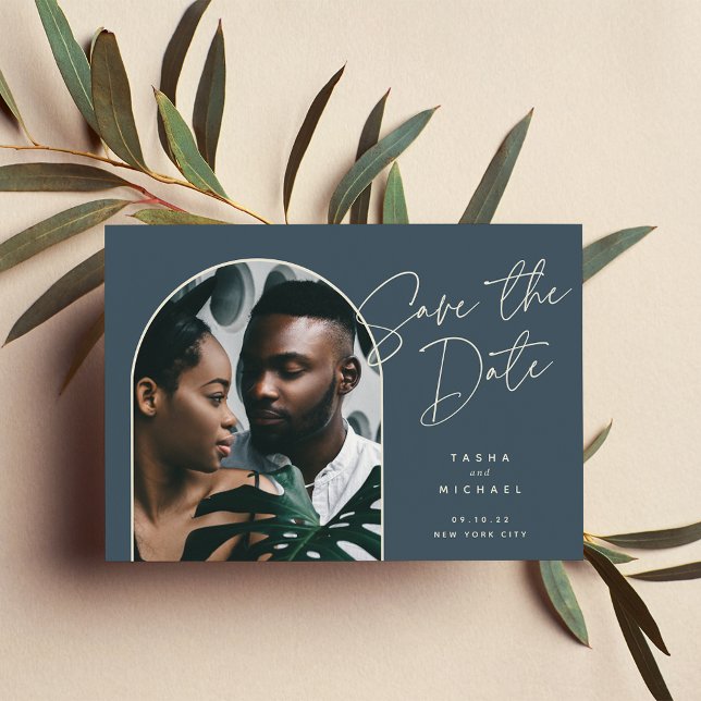 Horizontal Arch | Photo Save The Date (Creator Uploaded)