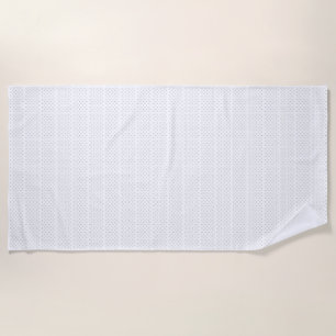 horizontal Design Thirty Beach Towel
