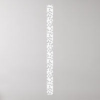 Horizontal, Iridium, Black Eel Pedestal Sign