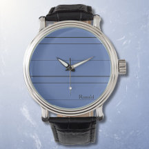 Horizontal lines, black stripes on blue