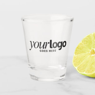 Horizontal Logo Promotional Business Giveaway Shot Glass